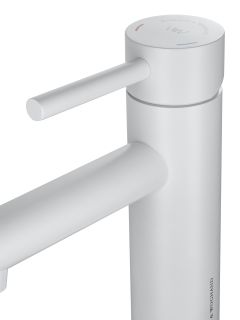 Смеситель для раковины Wonzon & Woghand WW-H9089-MW белый матовый